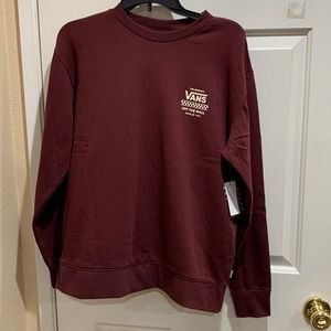 Men’s Vans Red Sweatshirt